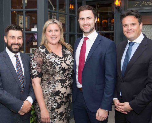 Pictured were George Brady, Cushman & Wakefield, Sharon Lally, O'Callaghan Lally Solicitors, Ray D'Arcy and Shane McSweeney, Shane McSweeney & Co. Photo Martina Regan