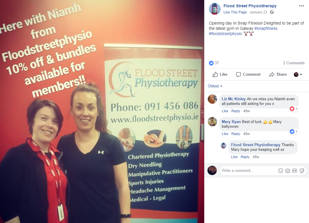 Flood street physio facebook 