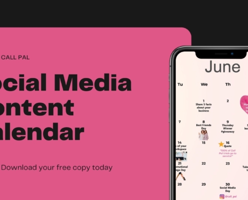 Call PAl June Social Content Calendar