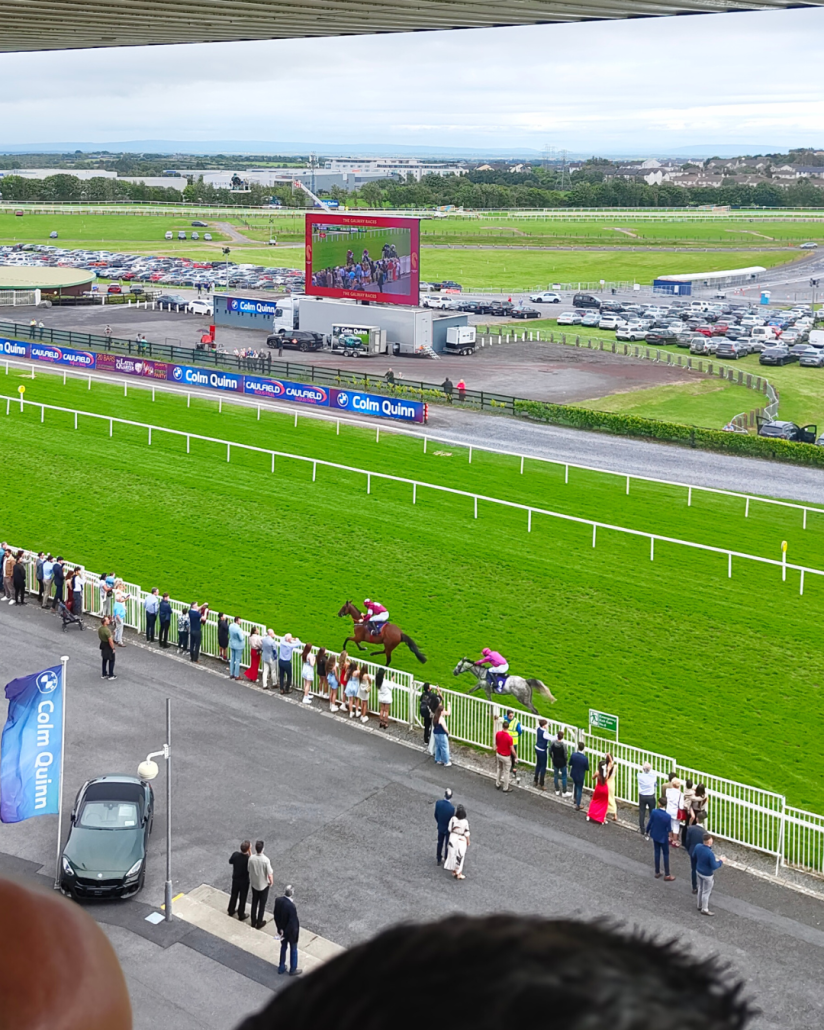 Views of the racecourse